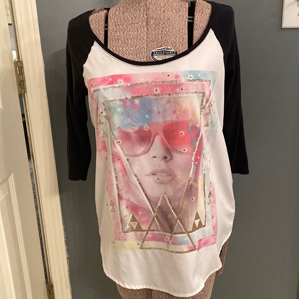 Rock & republic fun top M